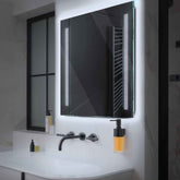 Espejo LED Cuadrado | Control por interruptor de pared | Luz blanca fría - Reyze Seria Minimal Model 7